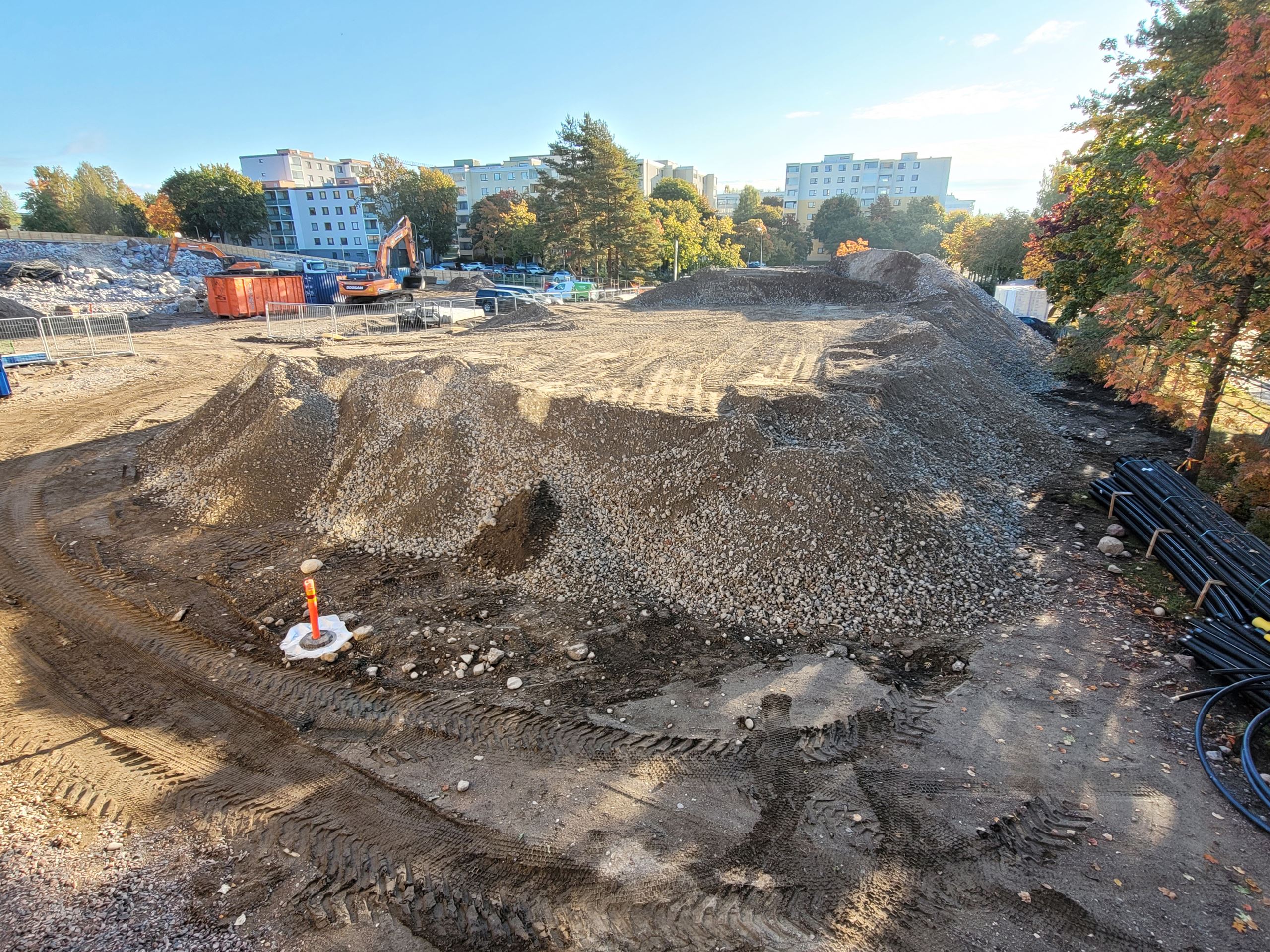 Perkkaan päivökoti Työmaatiedote 3.10.2022