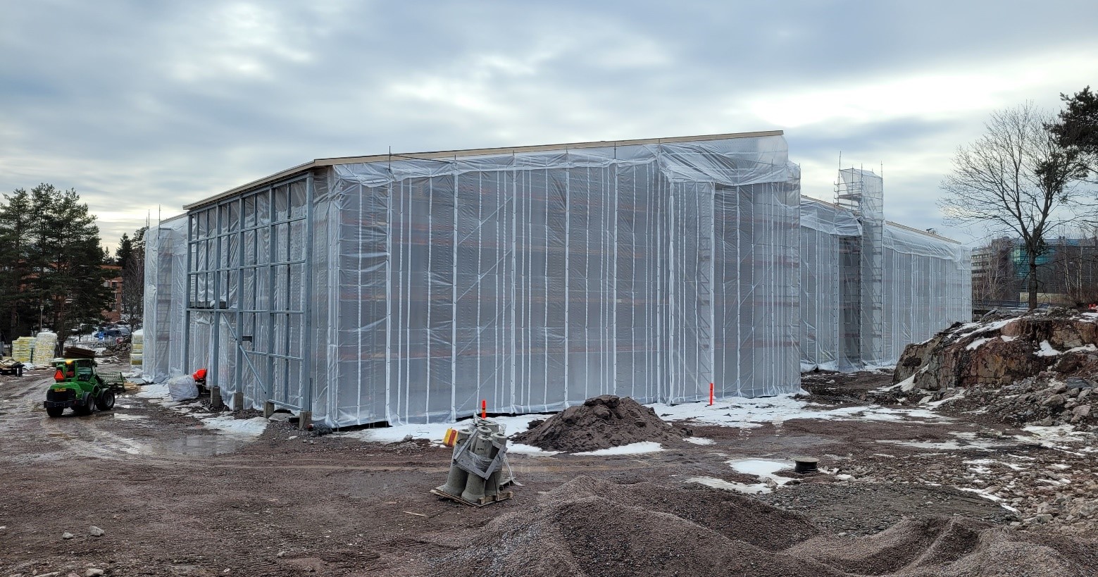 Perkkaan päiväkoti Työmaatiedote 1.4.2023