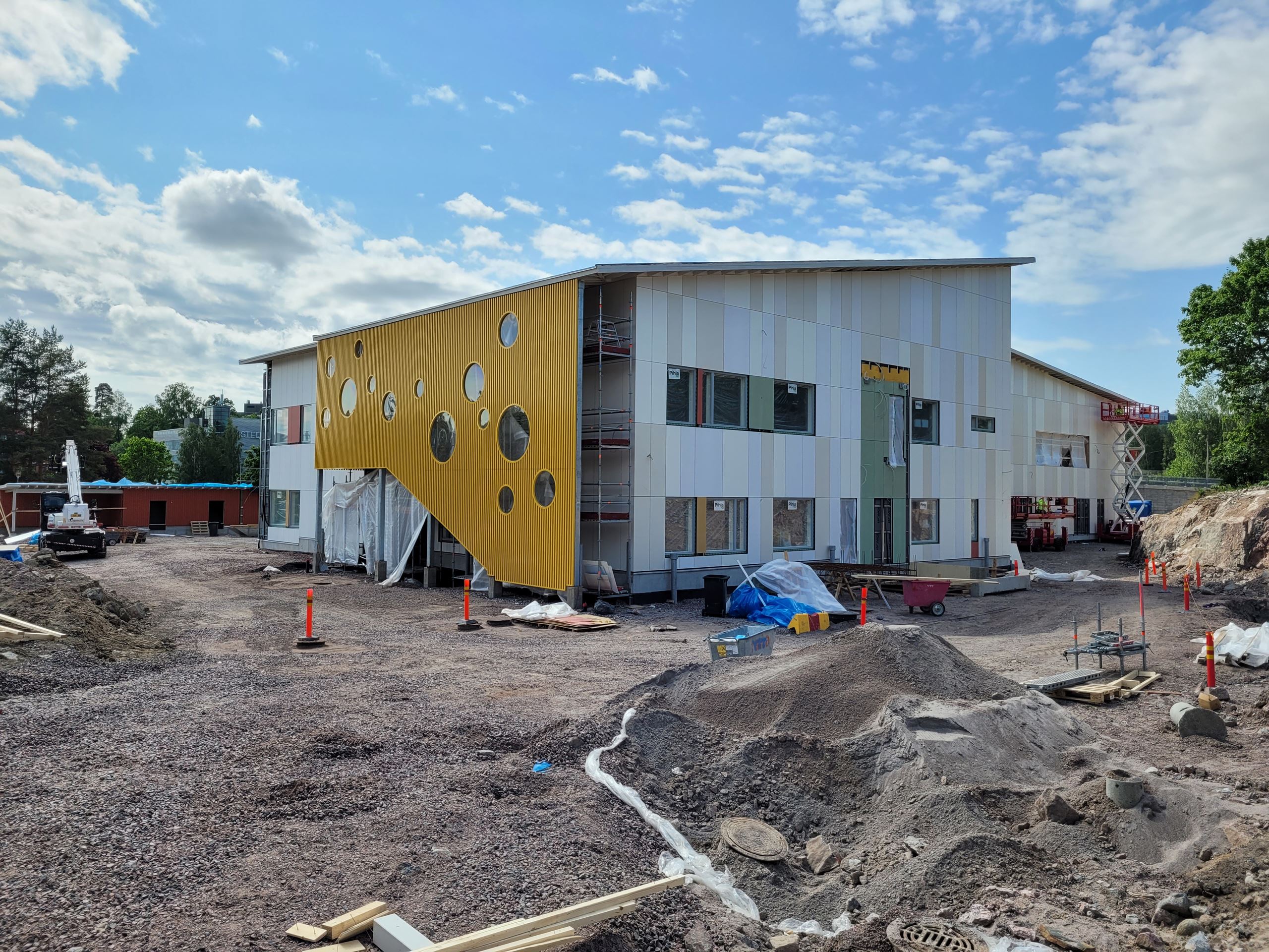 Perkkaan päiväkoti Työmaatiedote 1.6.2023