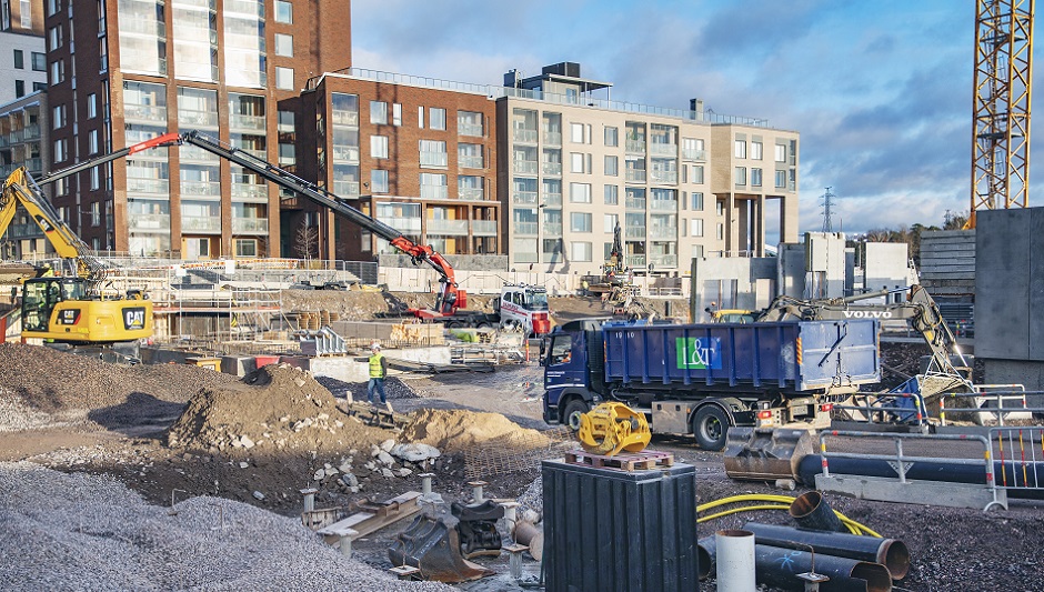Huolellinen suunnitelma ja oikeat astiat takaavat onnistuneen lajittelun rakennustyömaalla