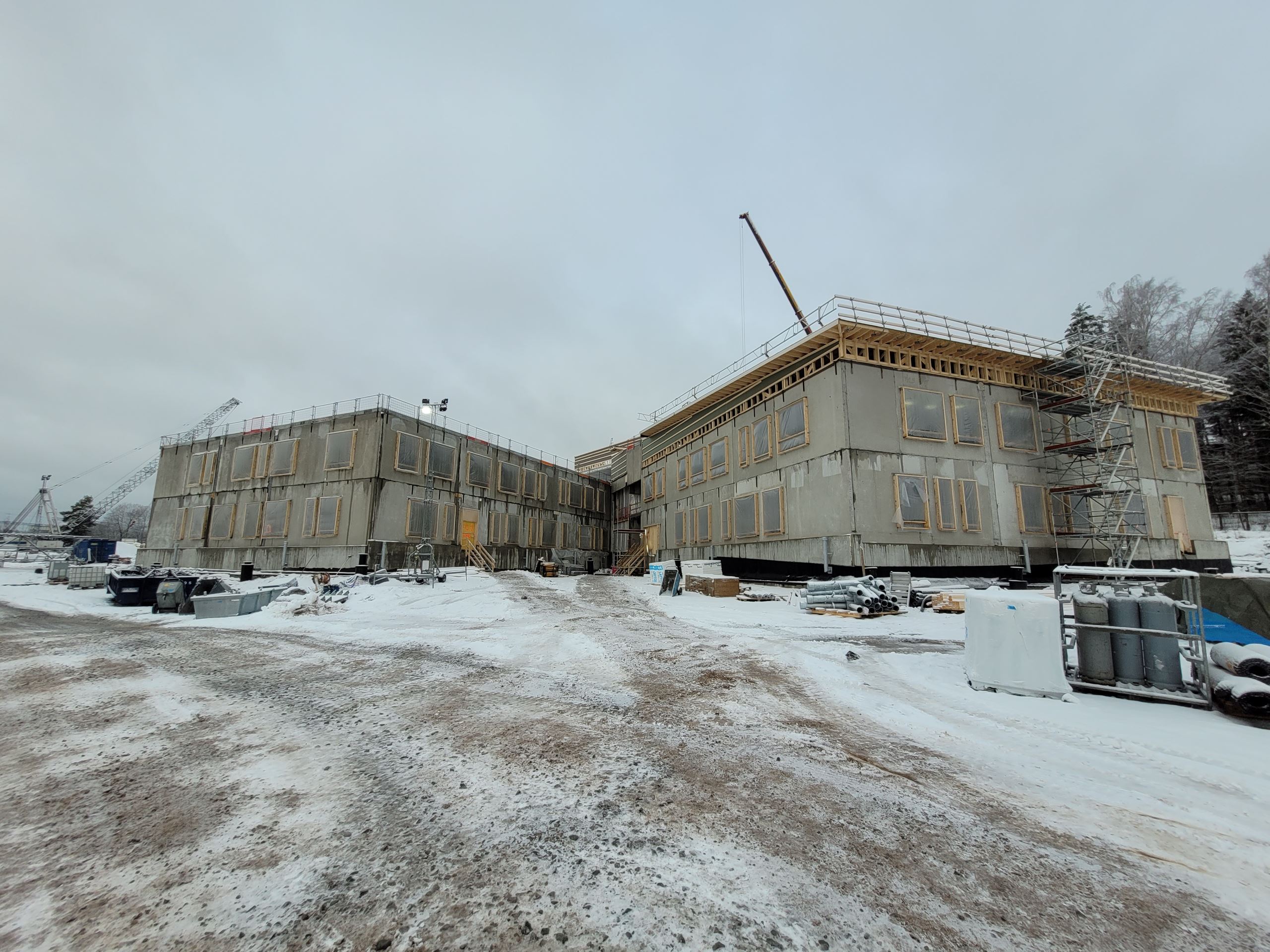 Kilonkoulu ja päiväkoti työmaatiedote 02/2022