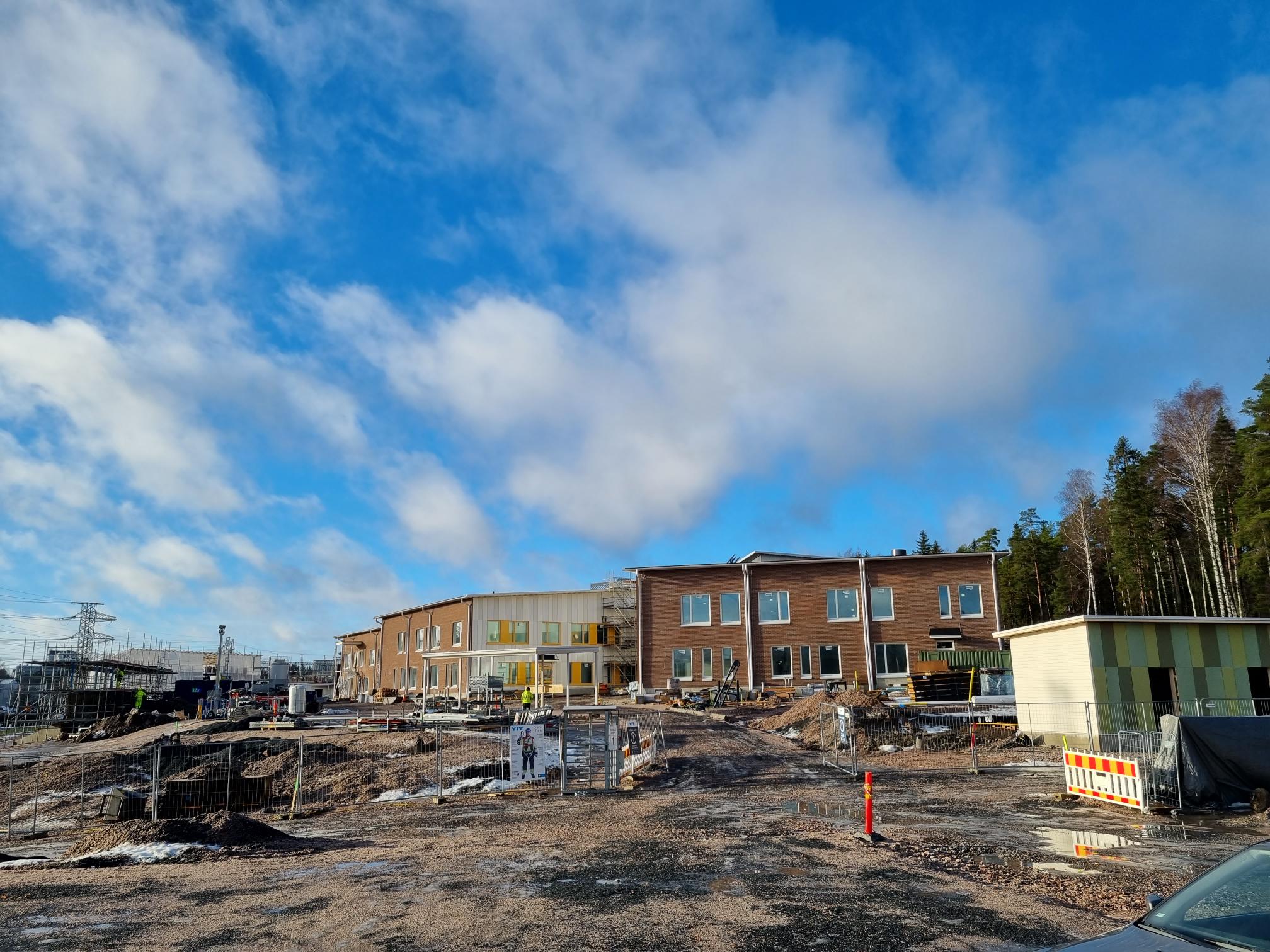 Kilon koulu ja päiväkoti työmaatiedote