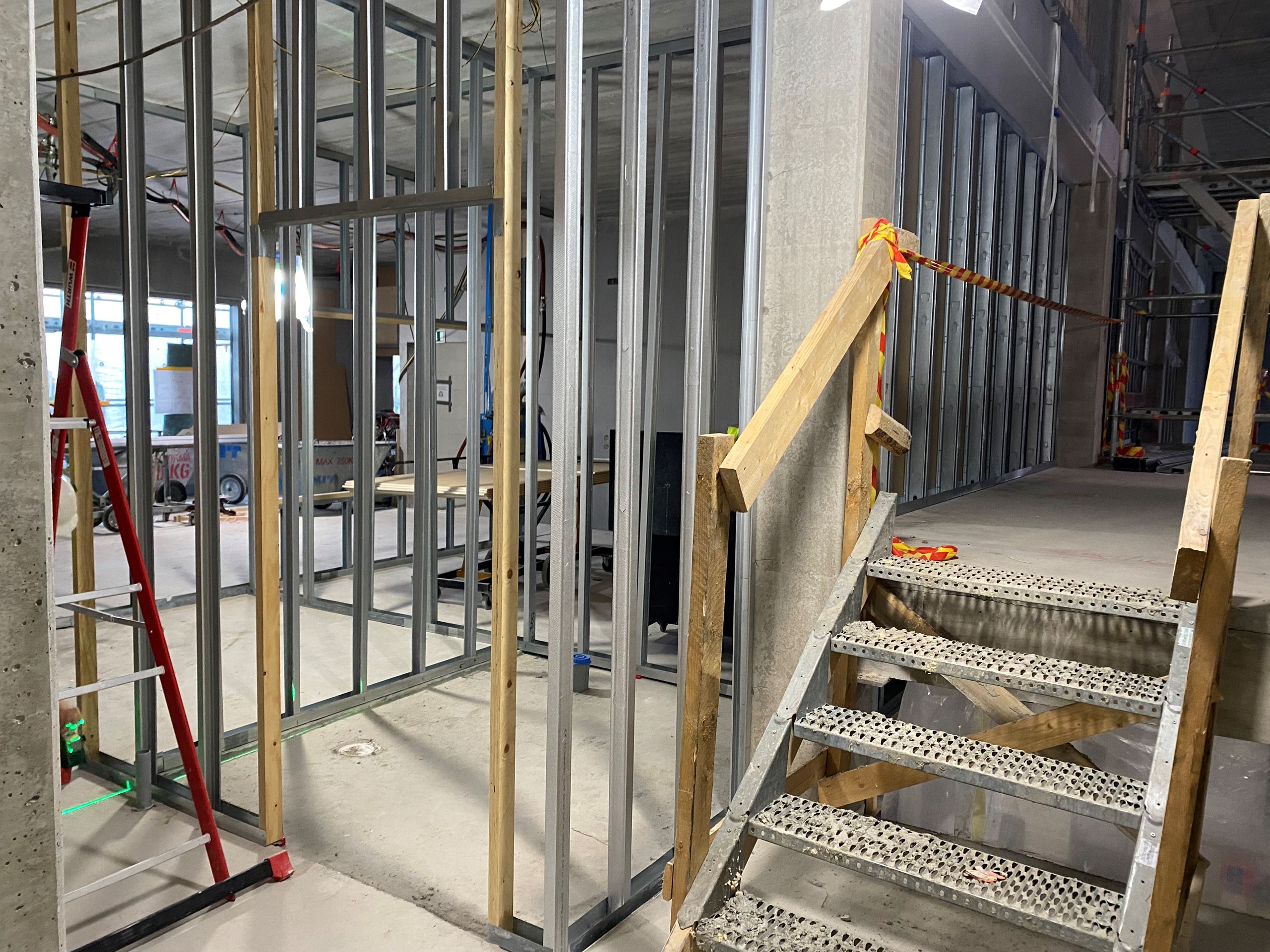 Nöykkiönniityn päiväkodin työmaatiedote 26.11.2021