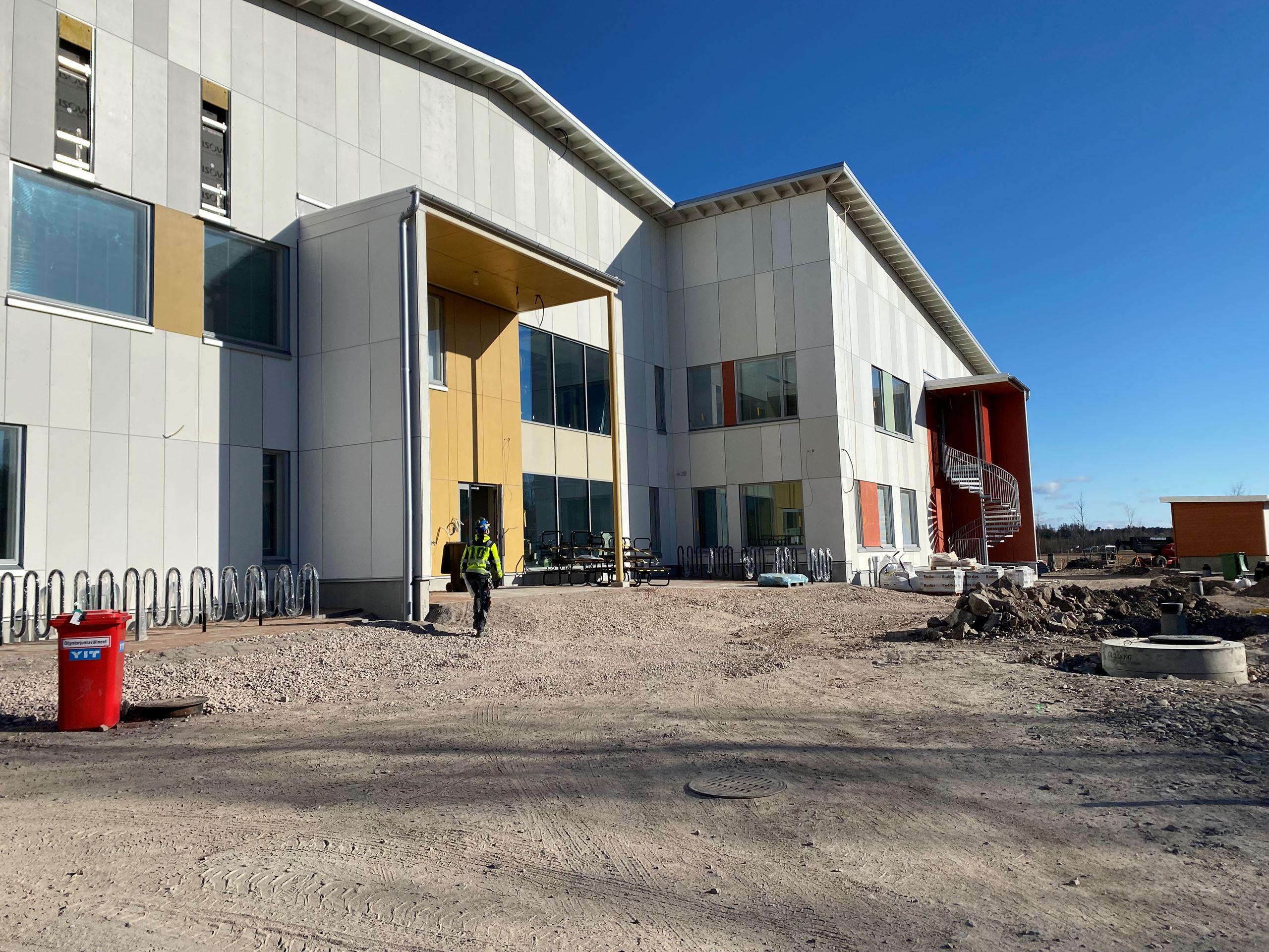 Nöykkiönniityn päiväkodin työmaatiedote 27.4.2022