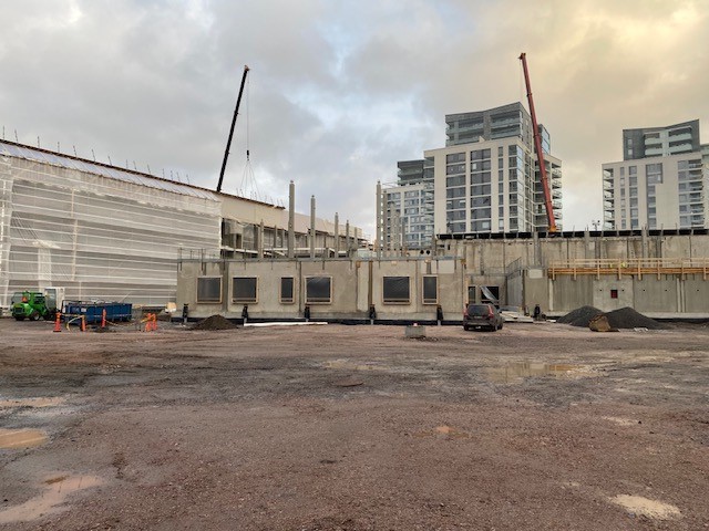 Perkkaan koulun työmaatiedote 2.12.2020